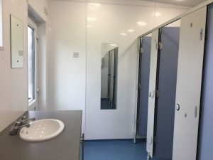 Pitch and Canvas | Glamping and Camping in Cheshire | Toilet block inside