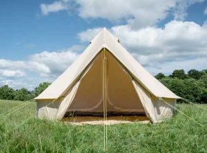 Pitch and Canvas | Glamping and Camping in Cheshire | Picture of luxury tent