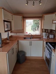 Pitch and Canvas | Glamping and Camping in Cheshire | Peckforton view kitchen