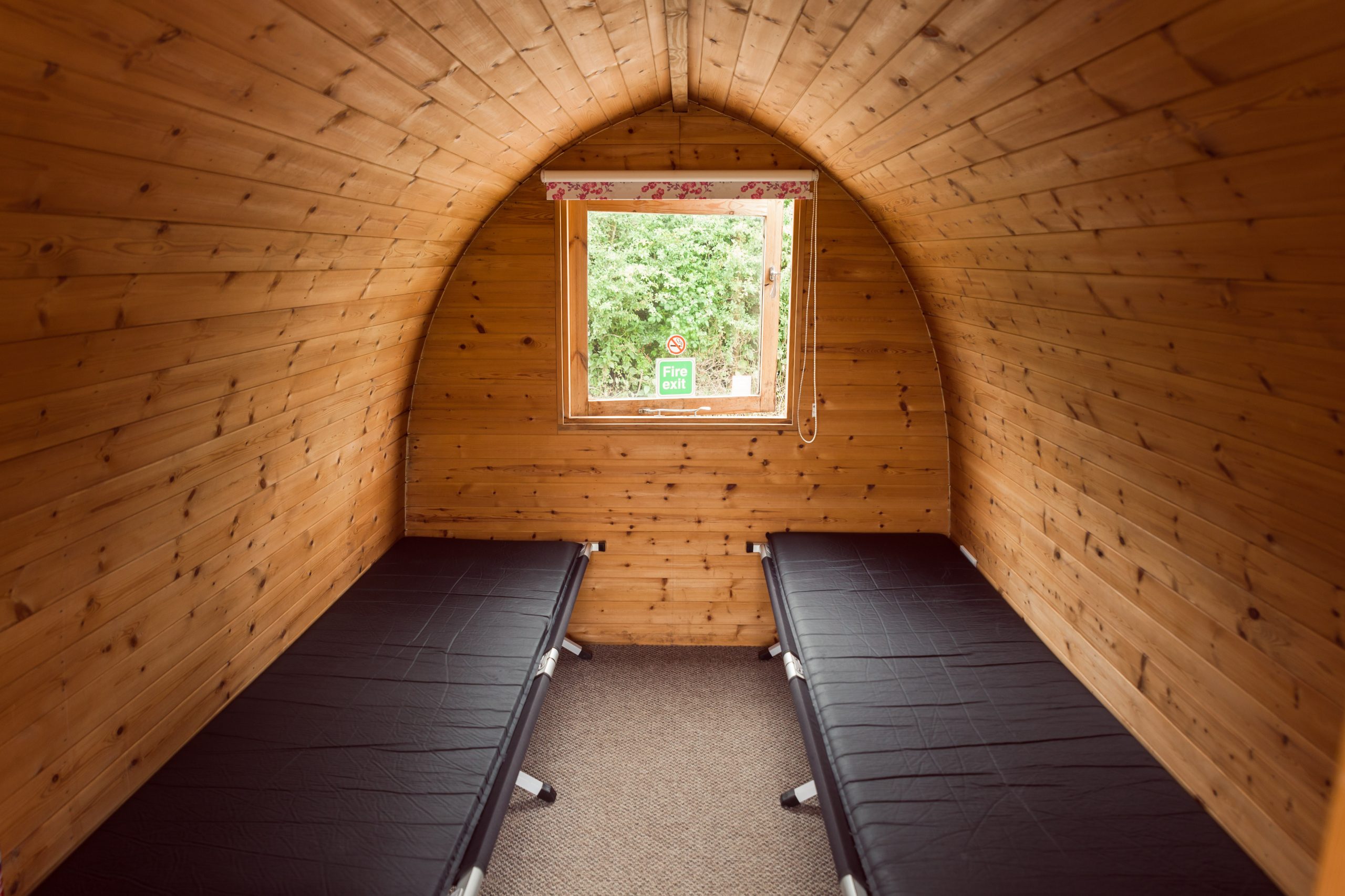 Pitch and Canvas | Glamping and Camping in Cheshire | Pod interior