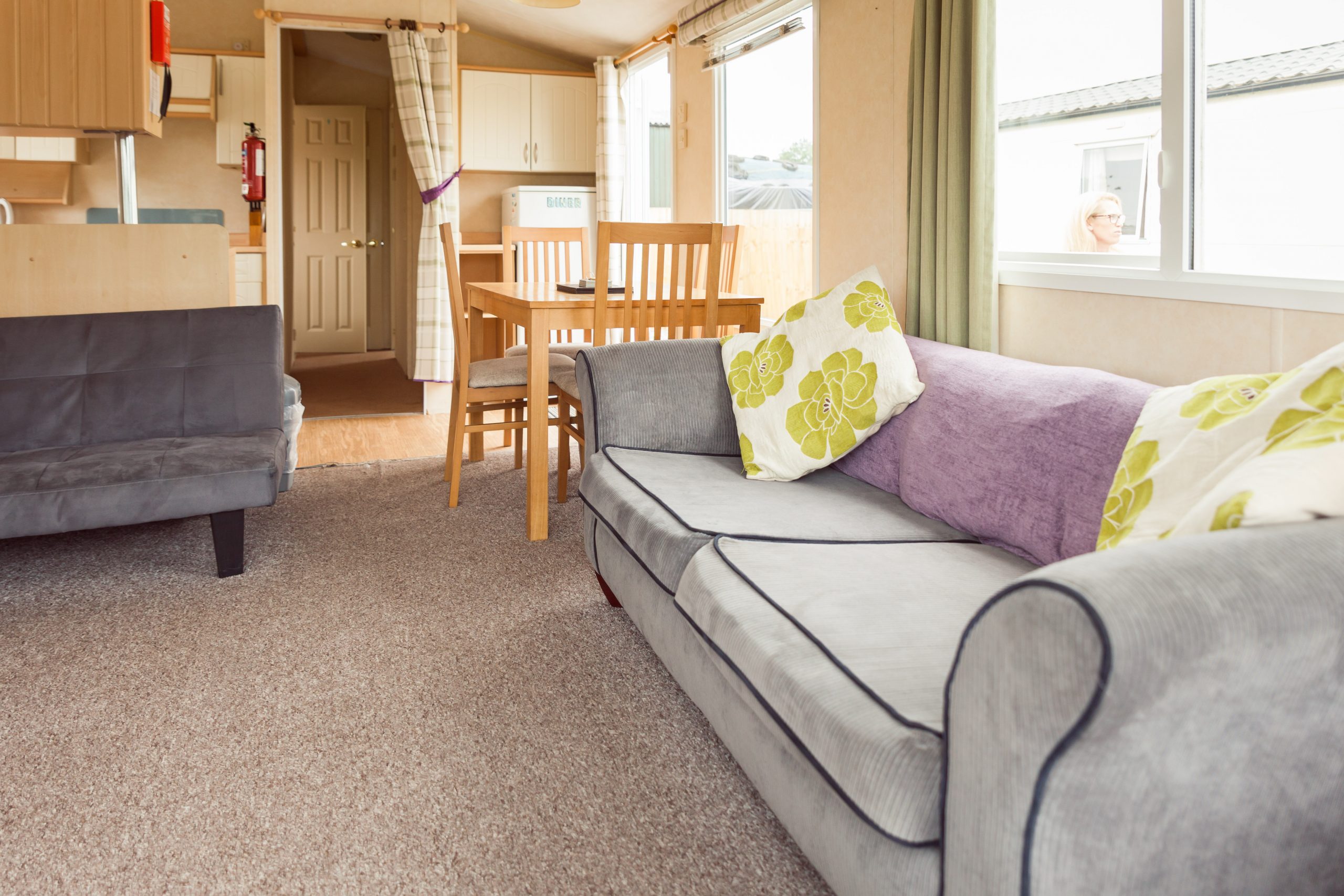 Pitch and Canvas | Glamping and Camping in Cheshire | Caravan sofas