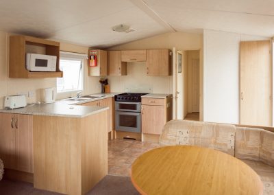 Pitch and Canvas | Glamping and Camping in Cheshire | Caravan inside