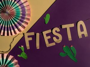 Pitch and Canvas | Glamping and Camping in Cheshire | Fiesta sign